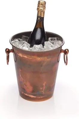 Produktbild von Famanu Eiseimer für Wein und Champagner - Kupfer Finish, 24 x 20,5 x 23 cm