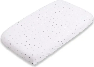 Productafbeelding van BABYMATEX Waterdichte lakens met jerseyprint - sterren, 60 x 120 x 10 cm