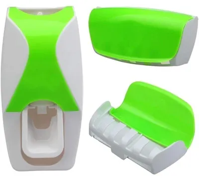Image de Verk 15622 Distributeur de dentifrice vert