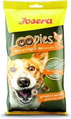 Produktbild von Josera | Hundefutter | Snacks |Loopies mit Geflügel 150g