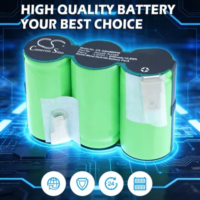 Immagine prodotto di TECHTEK Batteria compatibile con [Wolf Garten] 7084889 Rasenschere, per [Gardena] Rasenkantenschere, Rasenkantenschere 8800, Rasenkantenschere 8808,