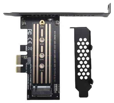 Produktbild von M.2 NVMe auf PCIe X4 5.0 Adapter Stabile 32 Gbit/s Geschwindigkeit M2 NVME Erweiterungskarte für Computer