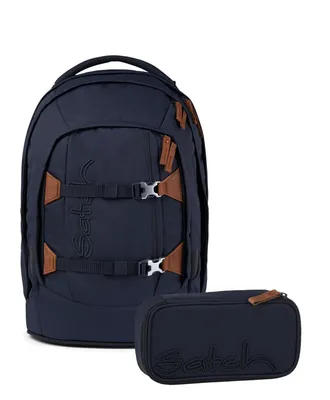 Produktbild von Satch Schulrucksack-Set PACK Nordic Blue 2-teilig, inkl. Mäppchen
