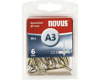 Immagine prodotto di Chiodo POP 3x6 mm NOVUS 30 pezzi
