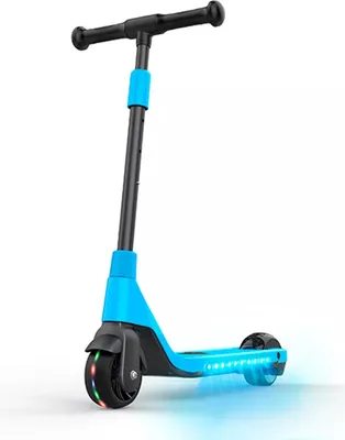 Produktbild von Denver SCK-5400 Blau Elektrischer Kinderroller – LED-Licht, 6 km Reichweite, 80W Motor, 50kg Tragkraft