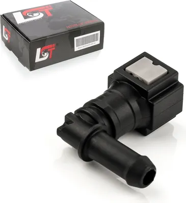 Produktbild von Schnellverschluss Kraftstoffleitung Kupplung L-Stück 6,3x8mm für HONDA SUZUKI