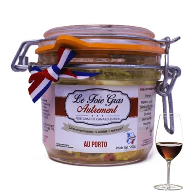 Obrázok produktu pre Foie Gras Entier z kačacej pečene s portským vínom 200 g – Francúzska lahôdková delikatesa – Relais Gourmet
