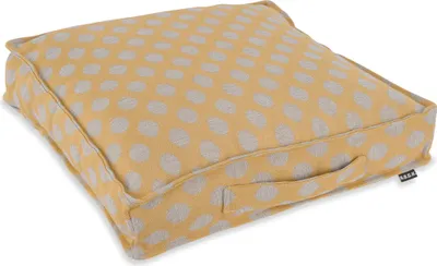 Produktbild von H.O.C.K. Banno dots Outdoor Matratzenkissen Punkte 50x50x10cm gelb nanu