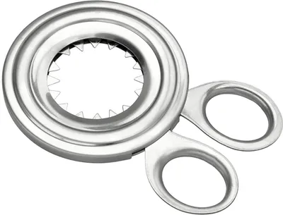 Produktbild von METALTEX Eierköpfer aus INOX mit praktischen Sicherheits-Scherengriffen / Eieröffner / Frühstückszubehör / Köpfer