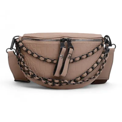 Produktbild von Crossbody Tasche Handtasche Bauchtasche Universell einsetzbar Braun