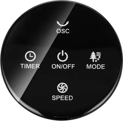 Image de MPM MWP-26/C Ventilateur sur pied noir