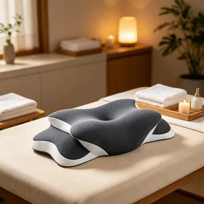 Produktbild von Orthopädisches Nackenkissen Kopfkissen Memory-Schaum Kissen Nackenstützkissen