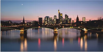 Produktbild von ARTland Wandbild Alu für Innen & Outdoor Skyline 1 Größe: 60x30 cm