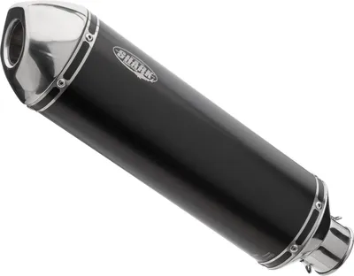 Produktbild von Shark Performance SLIP-ON Aluminium eloxiert/Endkappe Edelstahl poliert schwarz DSX-5 für SUZUKI SV 650,SV 650 X EURO4 EURO5