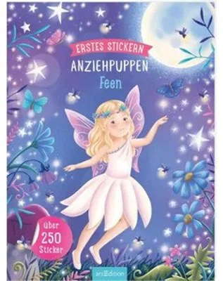 Produktbild von Erstes Stickern Anziehpuppen - Feen