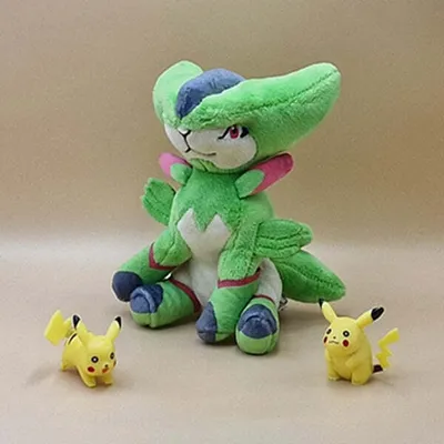 Produktbild von Pokemon Viridium Kuscheltier - 13 cm Plüschtier Virizion