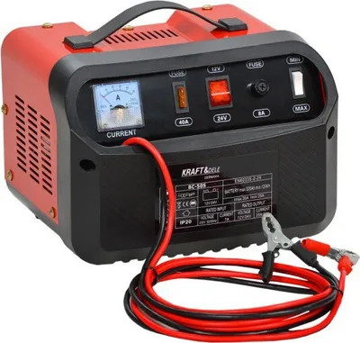 Image de Chargeur de voiture Kraft&Dele 20A 200Ah 12/24V KD1907