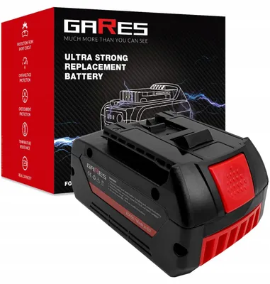Produktbild von Gares Akkupack zum Zellentausch für Bosch ProCORE GBL GSR 18 | 18 V 6 Ah Li-Ion | Ersatz-Zellenpack für Werkzeugakkus | Profi-Qualität Gares®