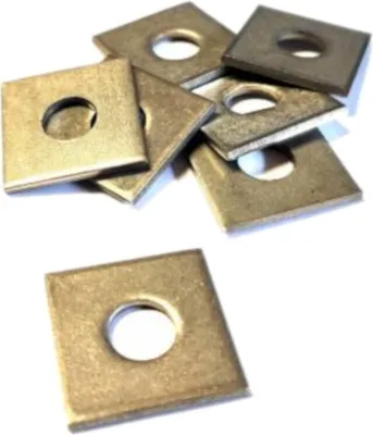 Produktbild von 10x Halteplättchen Edelstahl