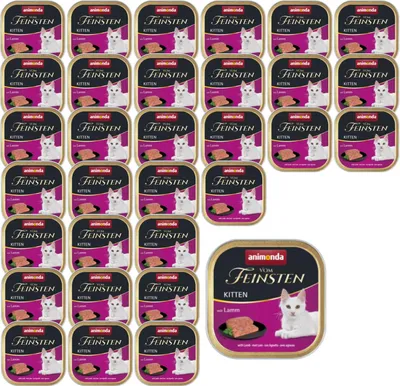 Produktbild von ANIMONDA Vom Feinsten Kitten Lamb - nassfutter für Katzen - 100g