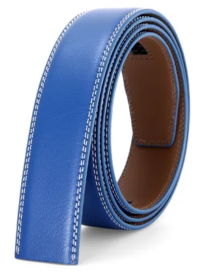 Produktbild von SAMTOBELY Herren Gürtel Ratsche Automatik Gürtel für Männer 35mm Breit Ledergürtel, 1 3/8" Ohne Schnalle