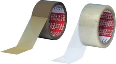 Productafbeelding van 6 rollen TESA verpakkingstape, type 4280, lengte 66 meter, breedte 50 mm, transparante PP-folie