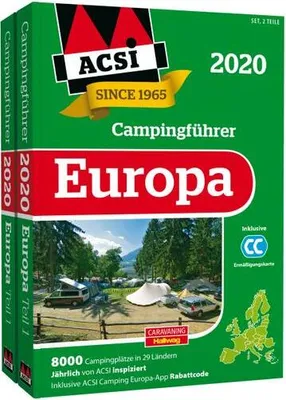 Produktbild von ACSI Internationaler Campingführer Europa 2020