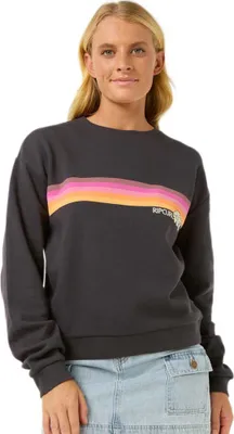 Image de Sweat-shirt Rip Curl Surfarama Relaxed Noir XS Femme Noir XS