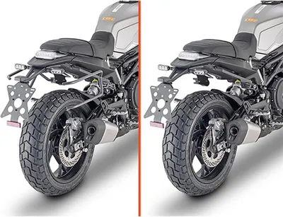 Produktbild von Gepäckträger Für Schnell Montierbare Seitentaschen Remove-X Benelli Leoncio 800 '22-,
