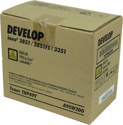 Immagine prodotto di Develop TNP49Y Toner giallo A95W2D0 -A