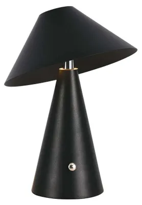 Immagine prodotto di V-TAC Lampada LED da Tavolo 3W ricaricabile USB C Touch Dimmerabile 3in1 in metallo nero - 7947