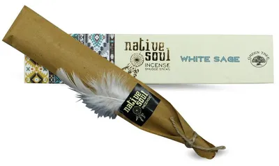 Produktbild von Green Tree Native Soul Räucherstäbchen "White Sage" 15gr.