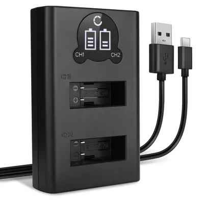 Image de CELLONIC Chargeur Double AHDBT-501 Smart et Rapide compatible avec Alimentation Dual AHDBT-501 de Charge