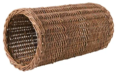 Produktbild von TRIXIE Tunnel, Zwergkaninchen, Weide, Ø 20 x 38 cm