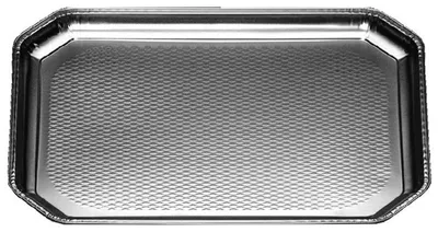 Produktbild von 5x Alu-Catering-Platten Aluminium-Partyplatten Servierplatten 37.5 x 28 cm
