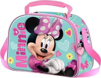 Produktbild von Karactermania Disney Minnie Mouse Pose Lunchtasche Blau  Kinder Blau One Size