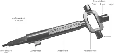 Image de Multischlüssel 739S vern.DIN L/R 1