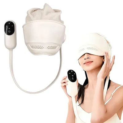 Productafbeelding van Elektrisch hoofdmassage-apparaat met luchtdrukmassage en oogverwarming