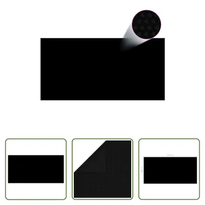 Immagine prodotto di The Living Store Copertura per piscina nera 975×488 cm PE