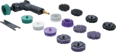 Produktbild von BGS technic Air Bristle Grinder Set, 1,68 kg, 1684 mm
