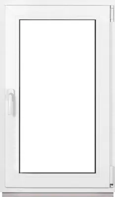 Produktbild von Framex Kellerfenster Fenster Kunststofffenster Weiß Breite x Höhe 70 x 120 cm (700 x 1200 mm) 2fach (32 mm) Dreh Kipp DIN Rechts - Premium