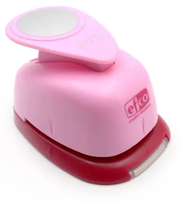 Produktbild von Vintageparts Stanzer für Motivbögen 16 mm rosa Schmuckherstellung