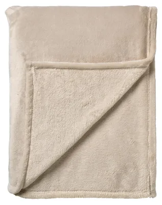 Produktbild von Dutch Decor Wohndecke Flanell-Fleece Marley 150x200 cm Beige