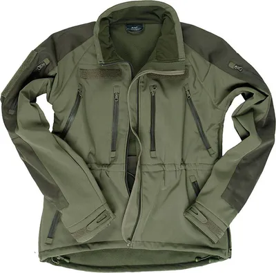 Produktbild von Softshell Jacke MIL-TEC plus oliv, S