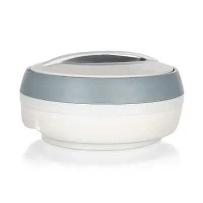 Produktbild von BANKETT Thermoskanne mit Deckel KOSMOS 2,5 l, Elfenbein + Grey Matt