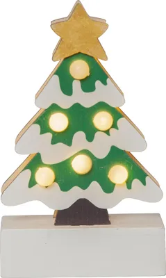 Produktbild von Star Trading 272-22, Leichte Dekorationsfigur, Grün, IP20, 6 Glühbirne(n), LED, 0,07 W