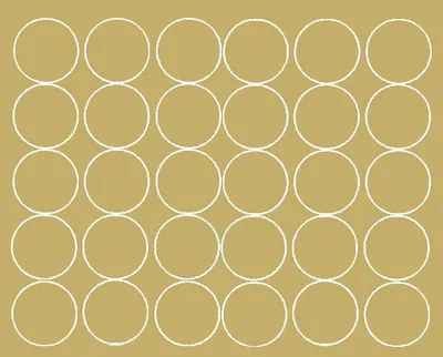 Image de Autocollants ronds, 8 cm, autocollants à pois, 30 pièces, dorés brillants