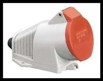 Produktbild von Steckdose 32A 3P+Z IP44 isoliert fest 380V