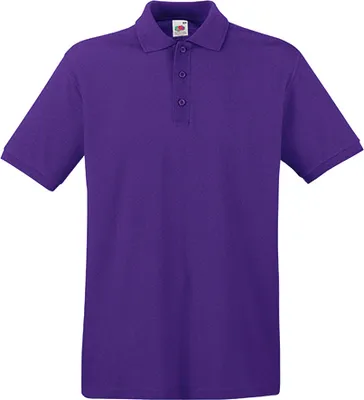 Produktbild von Fruit of the Loom - Premium Polo - Purple - S