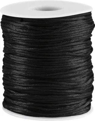 Produktbild von Satinschnur 80m x 1mm Flechtschnur Kumihimo Bastelschnur Geschenkschnur